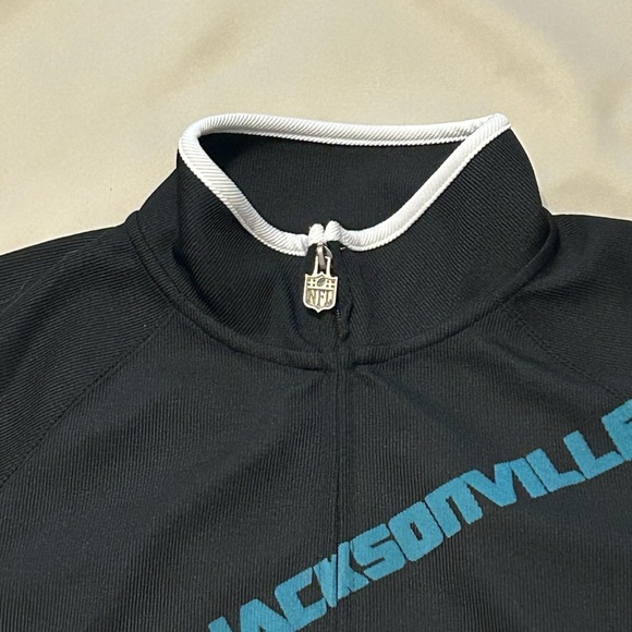 Vintage NFL Proline Jacksonville Jaguars Ribbed Zipper Jacket - L - Picture 3 of 14